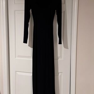 SKIMS ribbed Long Sleeve Dress